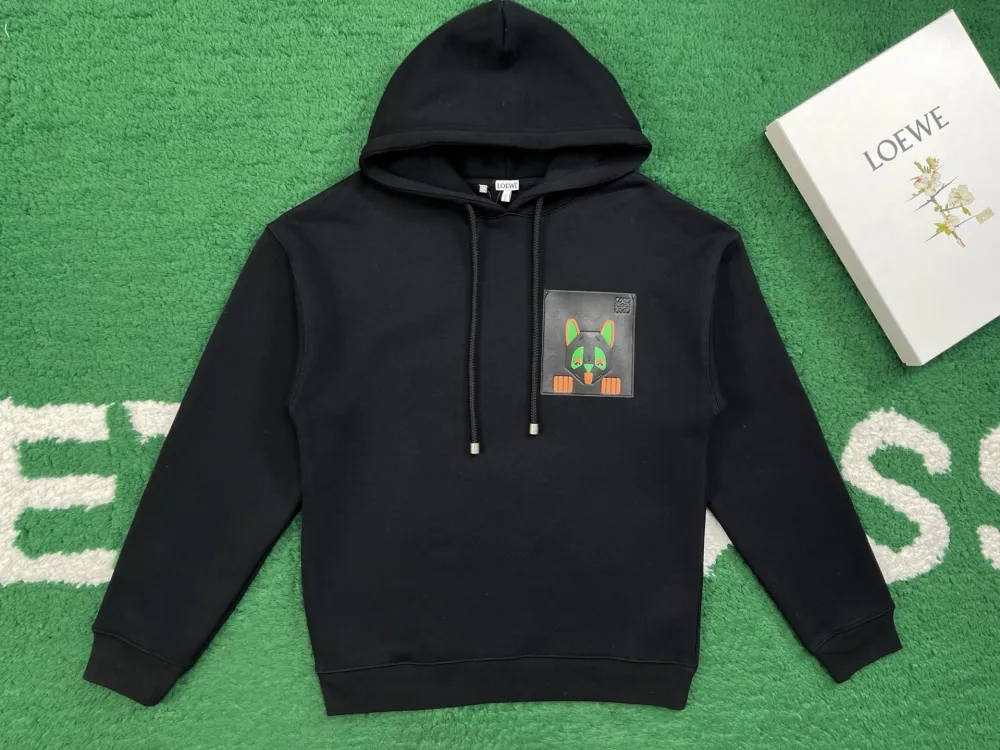 로에베 릴랙스 핏 후드티