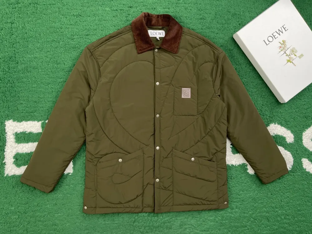 로에베 테크니컬 쉘 패딩 오버셔츠