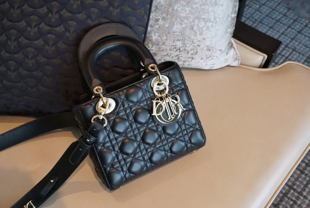 디올 레이디백 마이 ABC 스몰(램스킨)