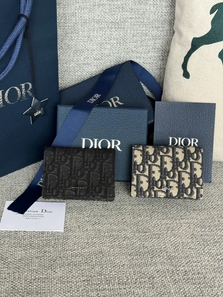 디올 오블리크 비즈니스 카드홀더