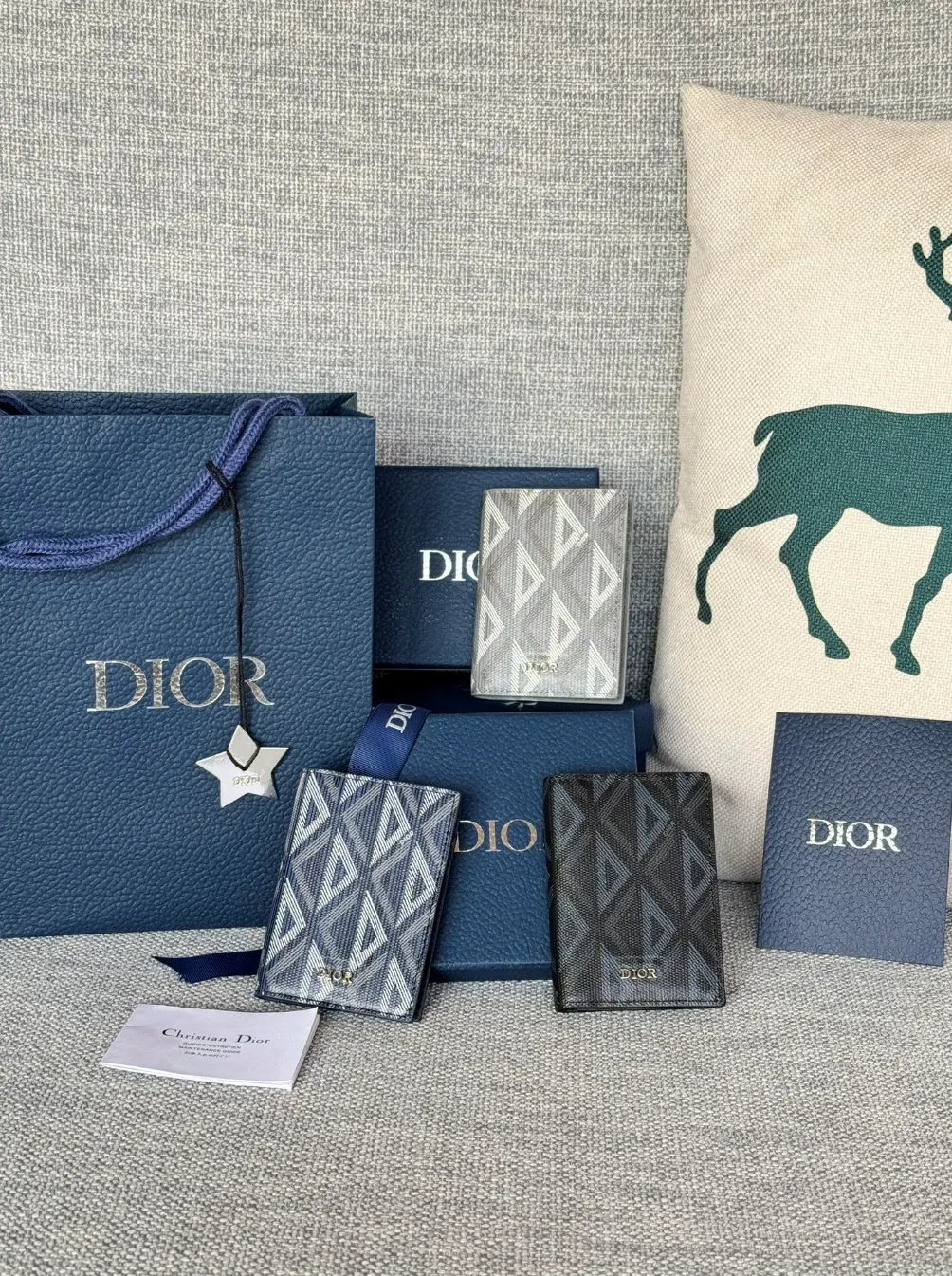 디올 CD 다이아몬드 2단 카드홀더