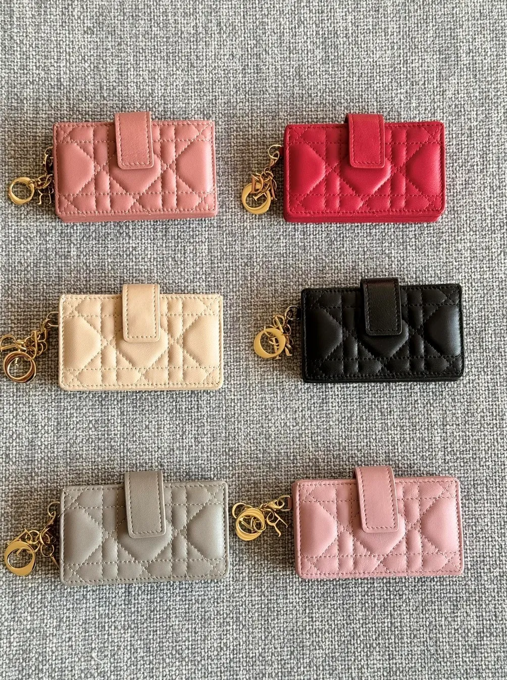 레이디 디올 자스민 아코디언 카드지갑