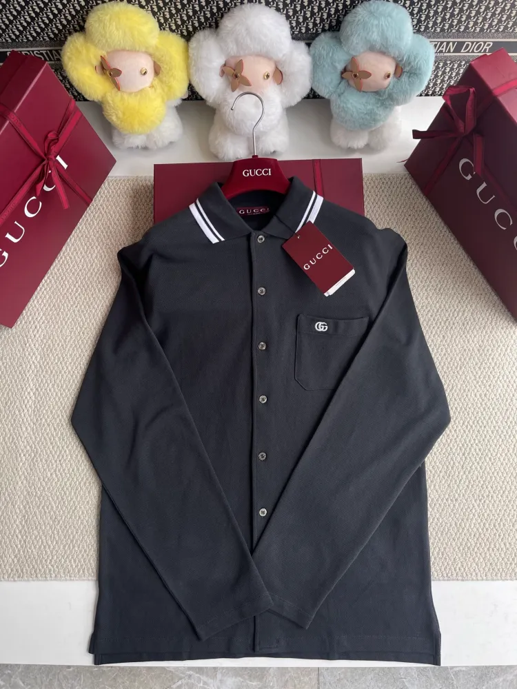 코튼 피켓 폴로 셔츠(815513)