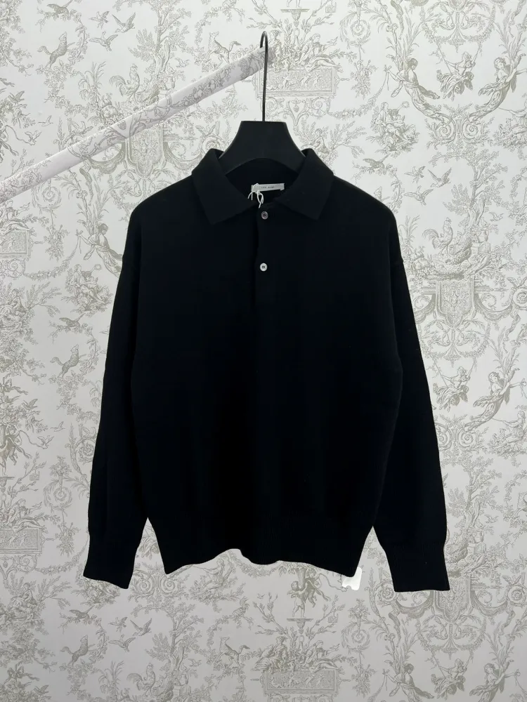 25SS 솔리드 컬러 긴팔 니트