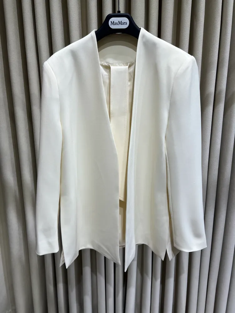 벨트 수트 자켓