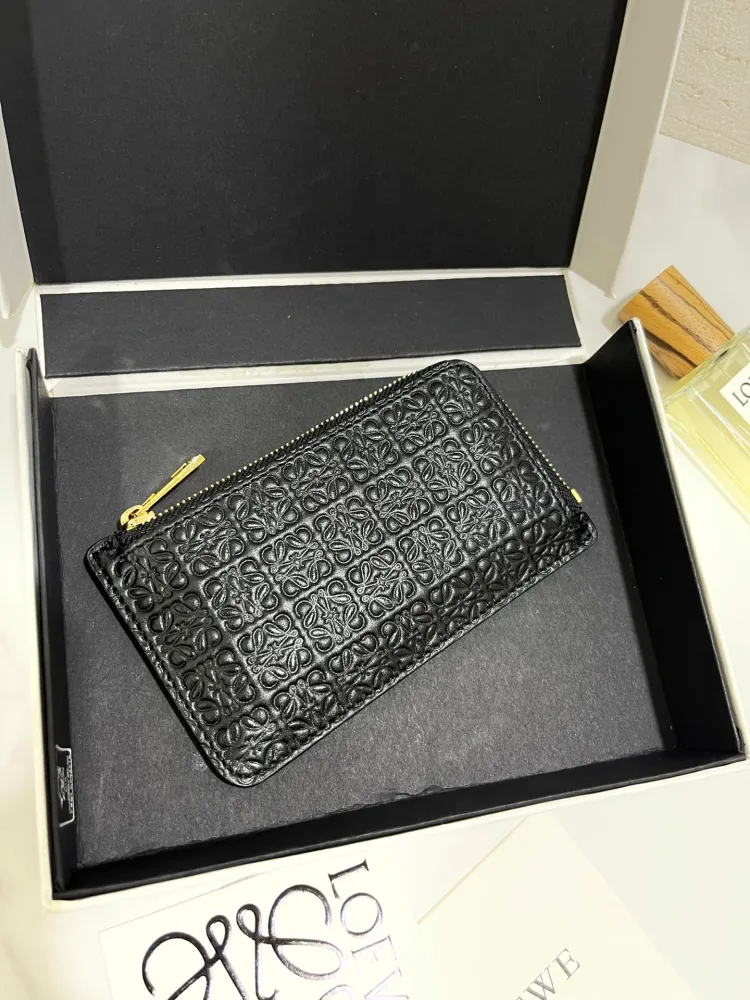 KakaoTalk_20251127_191440689 리피트 코인 카드 홀더 인 엠보스 실크 카프스킨