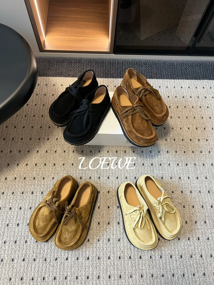 파로 레이스업 로퍼