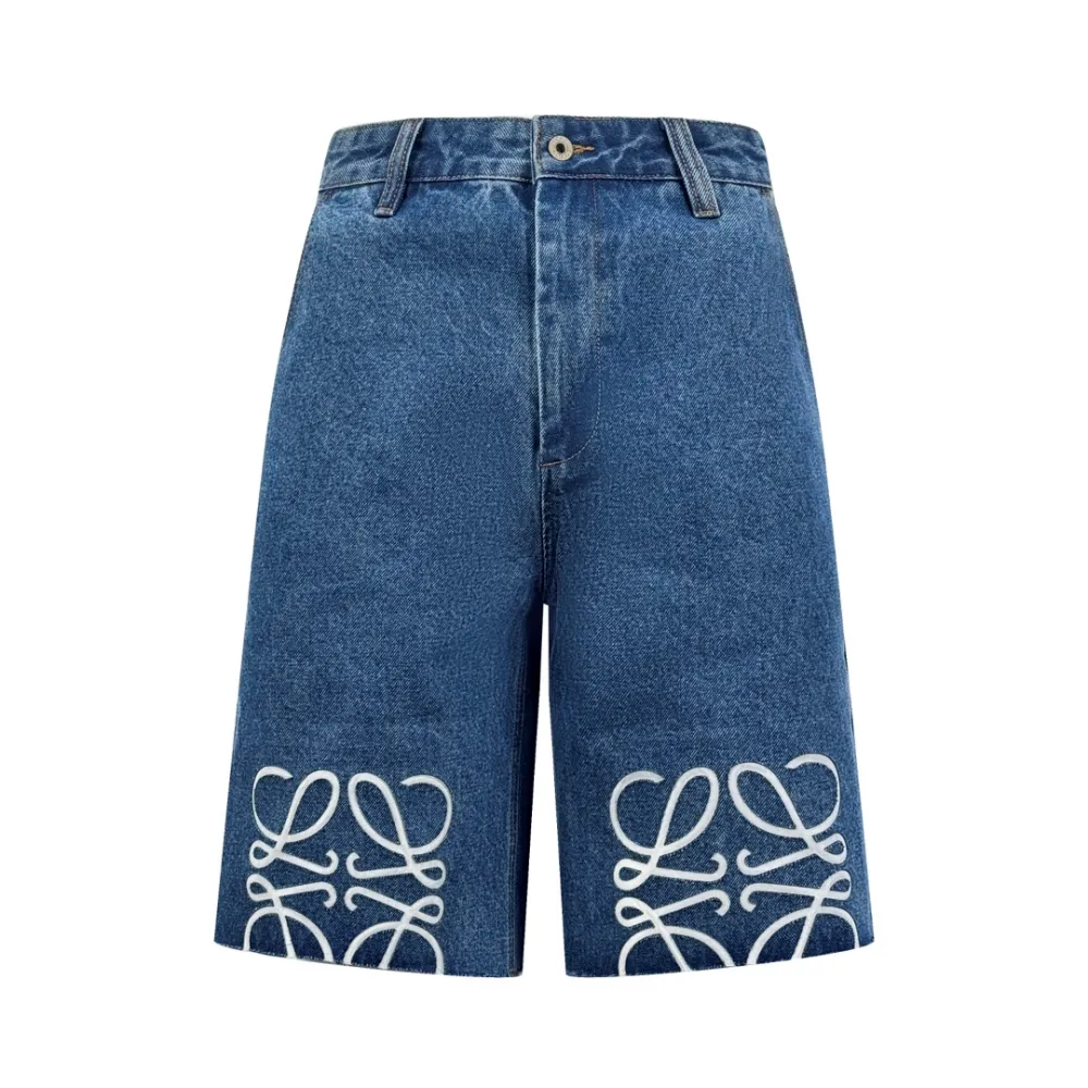 로에베 아나그램 데님 버뮤다 쇼츠