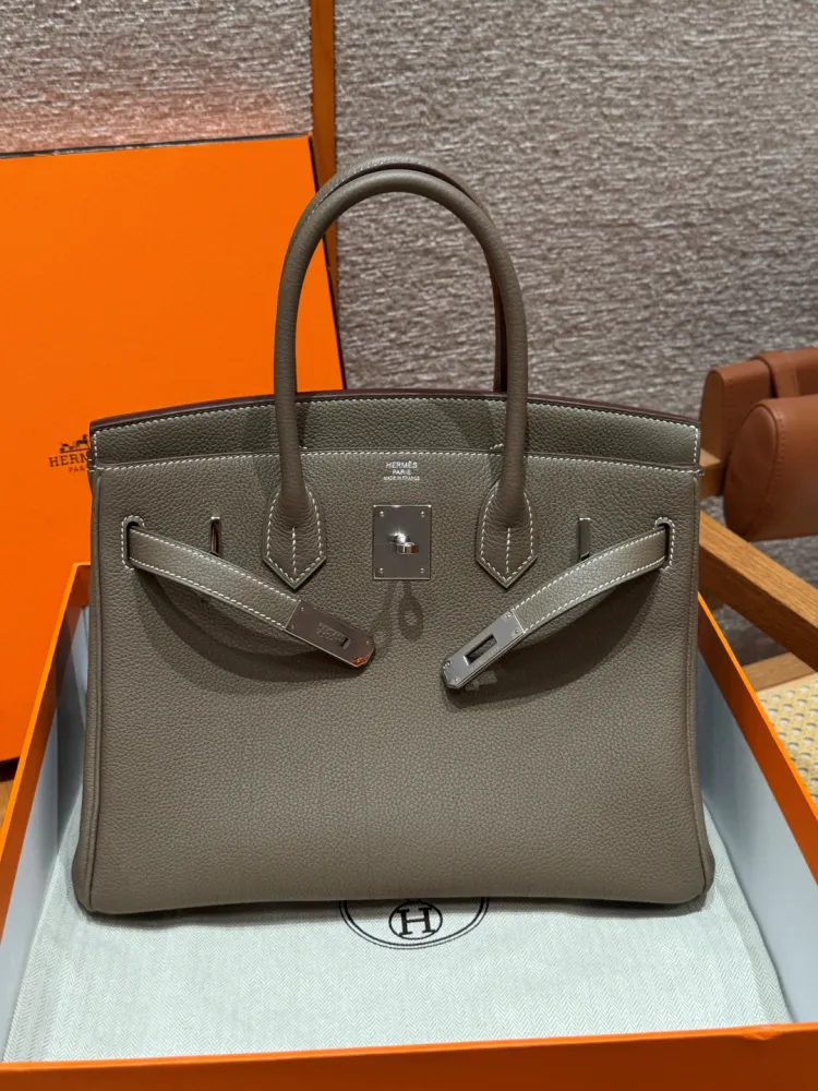 에르메스 버킨백 30(에토프 색상/토고 가죽/은장)