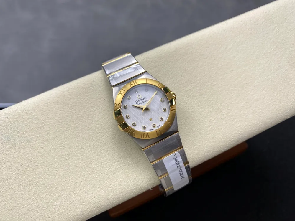 오메가 컨스텔레이션 다이아 콤비 27MM