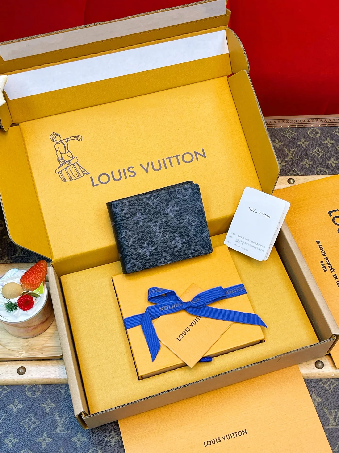 루이비통 멀티플 월릿 모노그램 이클립스(M61695)