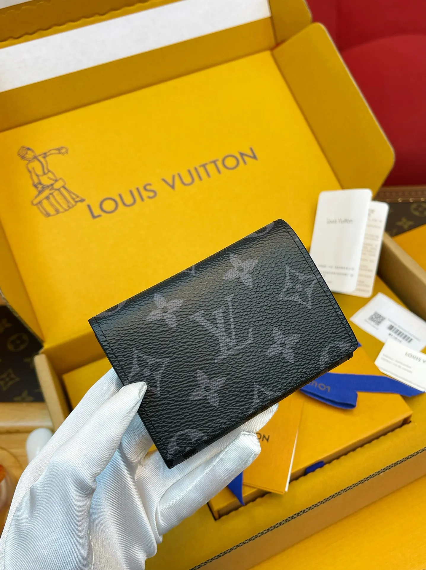 루이비통 엔벨로프 비즈니스 카드 홀더(M12874)