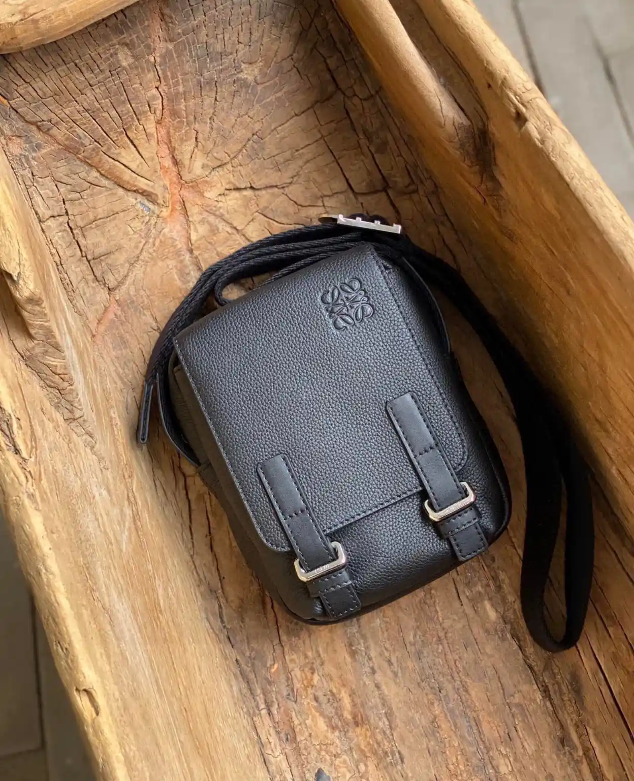 밀리터리 크로스바디백